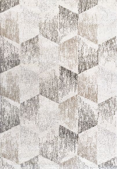 Dynamic Rugs MEHARI 23299-6262 Ivory and Grey and Taupe